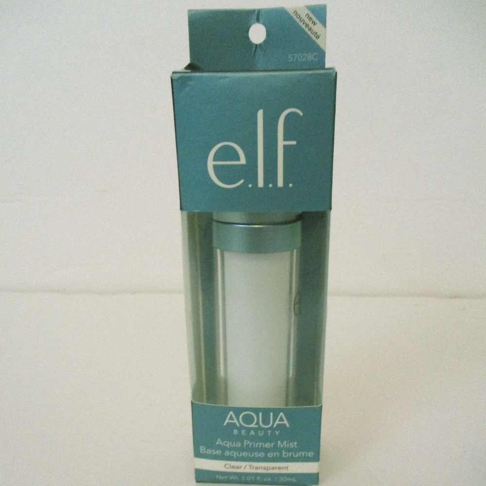 New ELF Aqua  Primer Clear/ Transparent Mist 30 ml